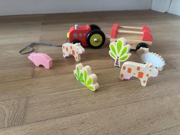 Jeux en bois Tracteur Multi Animo'  beschikbaar voor biedingen
