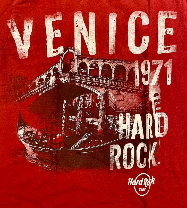 Origineel & prachtig t-shirt Hard Rock Cafe Venetie small, Verzamelen, Muziek, Artiesten en Beroemdheden, Nieuw, Kleding, Ophalen