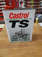 Oude Castrol TS 2-takt motorfiets 2t lege oliekan, Verzamelen, Blikken, Verzenden, Gebruikt, Overige, Overige merken