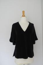 Zwarte T-shirt Love Sundaily- XS, Zwart, Nieuw, Ophalen of Verzenden, Korte mouw