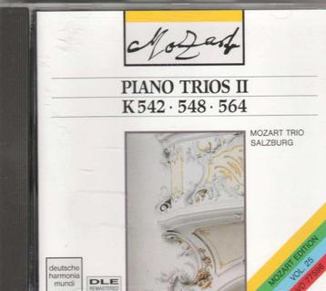 CD Harmonia Mundi - Mozart Piano Trios II K542-548-564