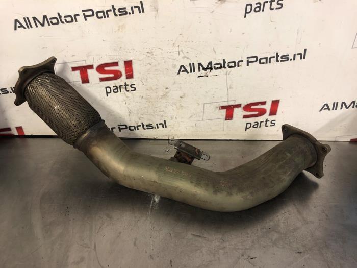 Uitlaat voorpijp van een Audi A6, Auto-onderdelen, Uitlaatsystemen, Audi, Gebruikt, 3 maanden garantie, Ophalen of Verzenden
