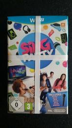 Nintendo WiiU Sing Party bundel + microfoon NIEUW, Games en Spelcomputers, Ophalen, Nieuw