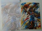 SCHRIJFBLOK BASKETBAL A4 GELIJND PAPIER MET DECOR 4 stuks, Ophalen of Verzenden, Nieuw