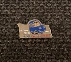PIN - LA VIE - PAS LE VITESSE - SÉCURITÉ ROUTIÈRE, Envoi, Utilisé, Transport, Insigne ou Pin's