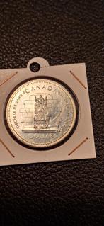 1##   Canada 1 dollar 1977  unc ( zilver), Postzegels en Munten, Munten | Amerika, Ophalen of Verzenden, Zilver