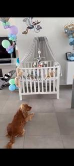 Parkje (zonder hemelbed) met een matras van aerosleep., Kinderen en Baby's, Ophalen, Gebruikt, Vierkant, In hoogte verstelbaar