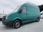 VW CRAFTER L2H2 EURO 5 100KW AIRCO, Auto's, Euro 5, Achterwielaandrijving, Zwart, Volkswagen