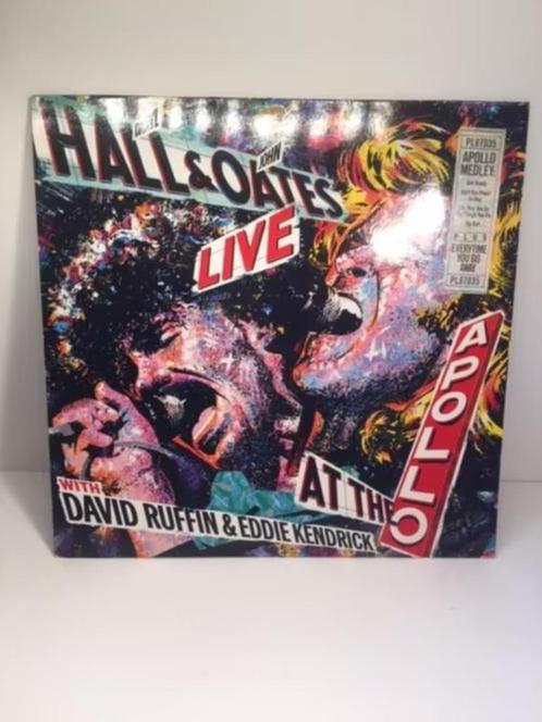 LP - Daryl Hall & John Oates - Live At The Apollo ( Vinyl ), Cd's en Dvd's, Vinyl | Rock, Zo goed als nieuw, Poprock, 12 inch