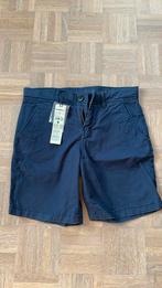 Nieuwe blauwe korte broek maat 164, Kinderen en Baby's, Kinderkleding | Maat 164, Broek, Ophalen of Verzenden, Zo goed als nieuw