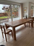 Teak tafel, Huis en Inrichting, Tafels | Eettafels, Ophalen, Gebruikt, Teakhout, 200 cm of meer