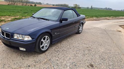 Bmw e36  cabriolet, Auto's, BMW, Particulier, 3 Reeks, Benzine, Cabriolet, 3 deurs, Handgeschakeld, Blauw, Blauw, Leder, Ophalen