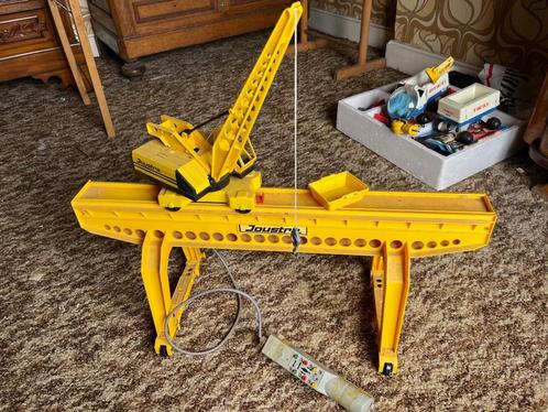 Grue sur portique Joustra  3960 - téléguidée, Verzamelen, Speelgoed, Gebruikt, Ophalen of Verzenden