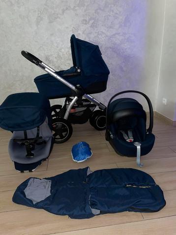 Maxi-Cosi Mura 3 Navy Blue kinderwagen – 3 in-1 Set beschikbaar voor biedingen