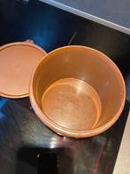 Tupperware potje, Enlèvement ou Envoi, Utilisé, Brun, Récipient ou Bol