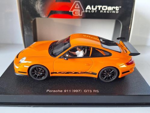 AutoArt 1:32 Porsche 911 Gt3 Rs Met licht Ref13211 TOP DEALS, Kinderen en Baby's, Speelgoed | Racebanen, Nieuw, Racebaan, Overige aandrijving