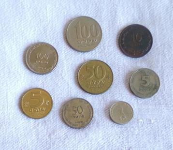 8 munten Israël   beschikbaar voor biedingen