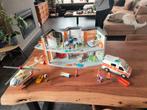 Playmobil ziekenhuis met ambulance en helikopter, Kinderen en Baby's, Speelgoed | Playmobil, Ophalen of Verzenden, Zo goed als nieuw
