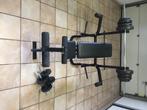 Bechpress + halter & dumbell set, Sport en Fitness, Ophalen, Borst, Dumbbell