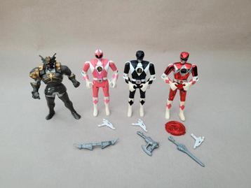 Lot Mighty Morphin Power Rangers -  Flip Head action figure  beschikbaar voor biedingen