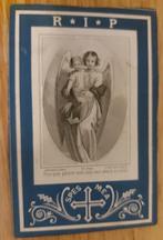 Carte nécrologique française ange 1878 bébé, Enlèvement ou Envoi, Image pieuse