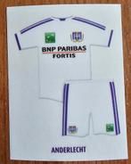 Panini Football 2010 Uit shirt Anderlecht 29 zeer zeldzaam, Ophalen of Verzenden, Zo goed als nieuw, Sticker