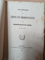 Edits et Ordonnances, Ophalen of Verzenden