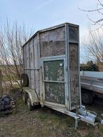 1,5 paardstrailer, Dieren en Toebehoren, Paarden en Pony's | Trailers en Aanhangwagens, Ophalen, Gebruikt, Hout, 1½-paards trailer