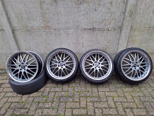 Audi vw mercedes bmw velgen + banden 19inch zeer goede staat, Autos : Pièces & Accessoires, Pneus & Jantes, Pneu(s), Pneus été