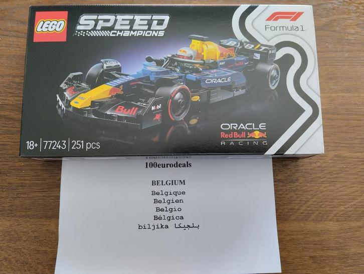 LEGO Speed Champions Oracle Red Bull Racing RB20 F1- 77243 -, Kinderen en Baby's, Speelgoed | Duplo en Lego, Nieuw, Lego, Complete set