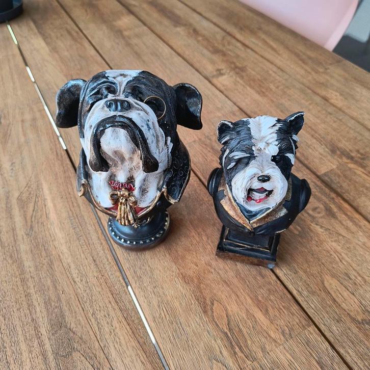 Honden beelden, Verzamelen, Beelden en Beeldjes, Ophalen of Verzenden