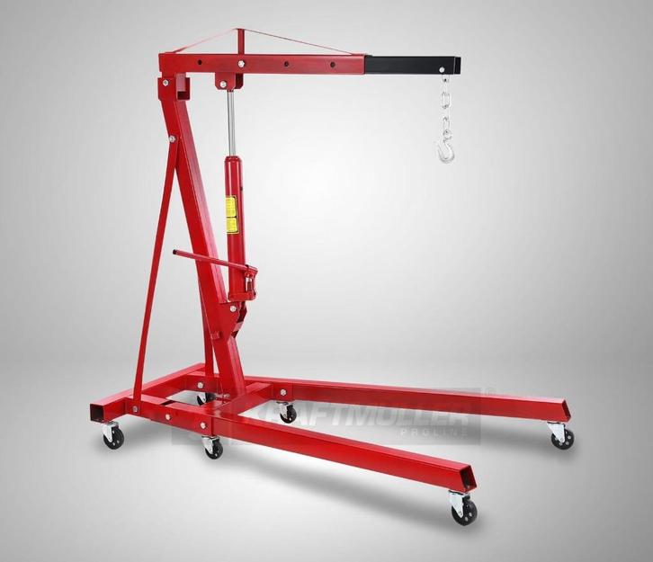 Opvouwbare Werkplaatskraan / Motorblokkraan  3 ton, Auto diversen, Autogereedschap, Nieuw, Ophalen of Verzenden