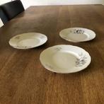 3x gebaksbordjes, Enlèvement ou Envoi, Comme neuf