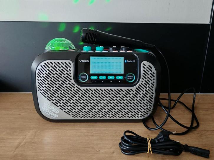 VTech SuperSound karaoke, Enfants & Bébés, Jouets | Vtech, Comme neuf, Enlèvement