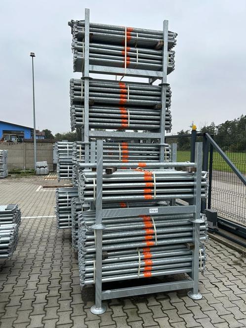Échafaudage | 310 m² | Livraison gratuite, Doe-het-zelf en Bouw, Steigers, Nieuw, Gevelsteiger, 5 meter of hoger, Ophalen