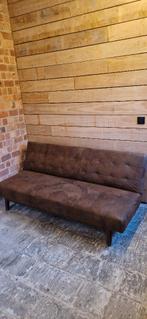 Slaapbank Maison du Monde, Huis en Inrichting, Slaapkamer | Slaapbanken, Ophalen, Gebruikt, Bruin, 190 cm of minder