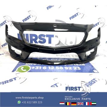 W117 CLA AMG VOORBUMPER ZWART WIT GRIJS Mercedes 2013-2016 P beschikbaar voor biedingen