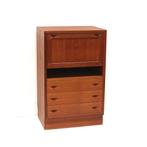 Klein vintage design secretaire / bureau jaren 60, Verzenden