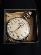 Tekoop 2x world of war 2 Minerva patent chrono pocket watch, Overige merken, Zakhorloge, Staal, 1930 tot 1960