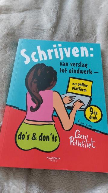 Leen Pollefliet - Schrijven: van verslag tot eindwerk beschikbaar voor biedingen