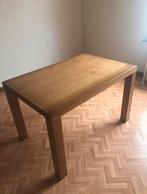 Tafel volle eik - 120 x 80 x 76 - zeer mooie staat!!!, Huis en Inrichting, Ophalen, Zo goed als nieuw