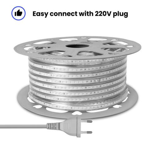 led lichtslang, Tuin en Terras, Buitenverlichting, Nieuw, Led strip, Kunststof, 50 tot 250 watt, Netvoeding, Waterbestendig, Led