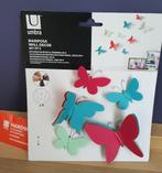 Ensemble de 9 papillons - déco murale en plastique - NEUF, Huis en Inrichting, Woonaccessoires | Wanddecoraties, Ophalen, Nieuw