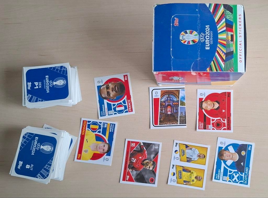 Stickers UEFA EURO 2024, Collections, Envoi