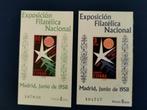 Espagne 1958  Bloc 19 et 20 Exposition Universelle Bruxelles, Timbres & Monnaies, Timbres | Europe | Espagne, Enlèvement ou Envoi