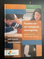 Delphine Wante - Puzzelen aan een uitdagende leeromgeving, Ophalen of Verzenden, Zo goed als nieuw, Hogeschool, Delphine Wante; Audrey Deleu