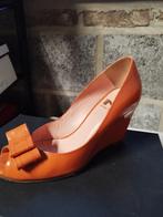 Schoenen, Ophalen, Pumps, Oranje, Natan Baume
