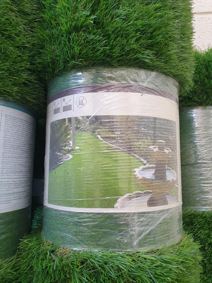 Hoogwaardig kunstgras 37 mm — Nieuw — 2x4m, Tuin en Terras, Gras en Kunstgras, Nieuw, Kunstgras, Ophalen