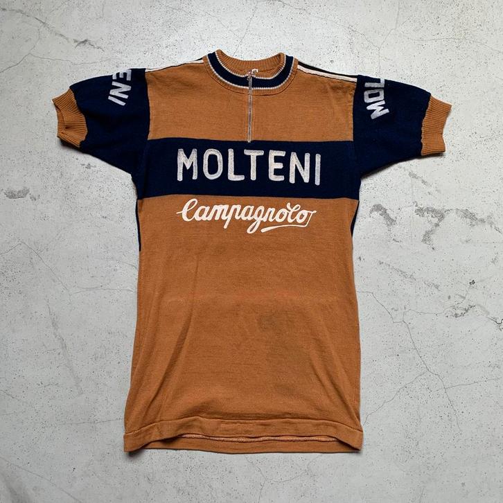 Molteni-Campagnolo 1975 Beysens koerstrui wielertrui, Fietsen en Brommers, Fietsaccessoires | Fietskleding, Ophalen of Verzenden