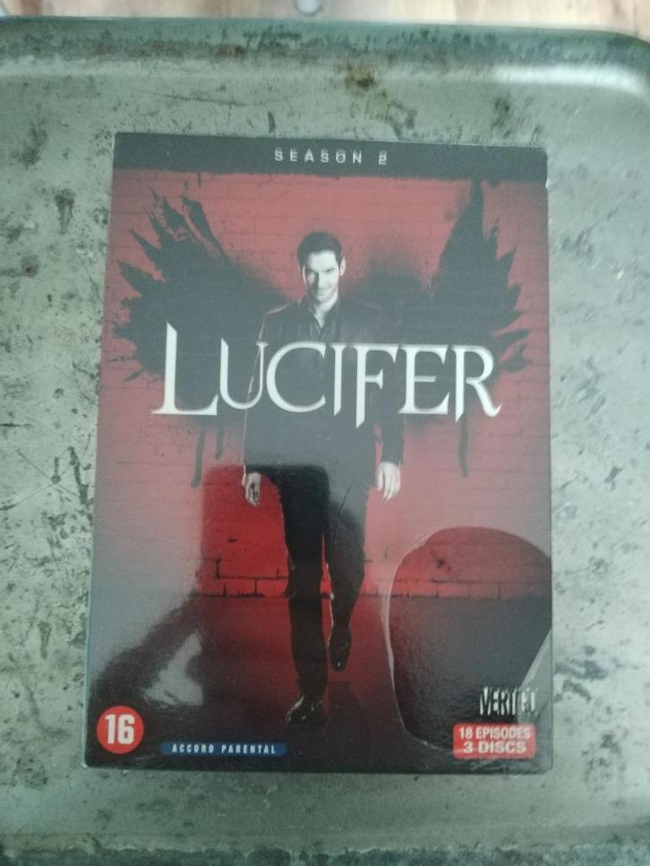 Lucifer seizoen 2, Cd's en Dvd's, Dvd's | Tv en Series, Nieuw in verpakking, Drama, Boxset, Vanaf 16 jaar, Verzenden